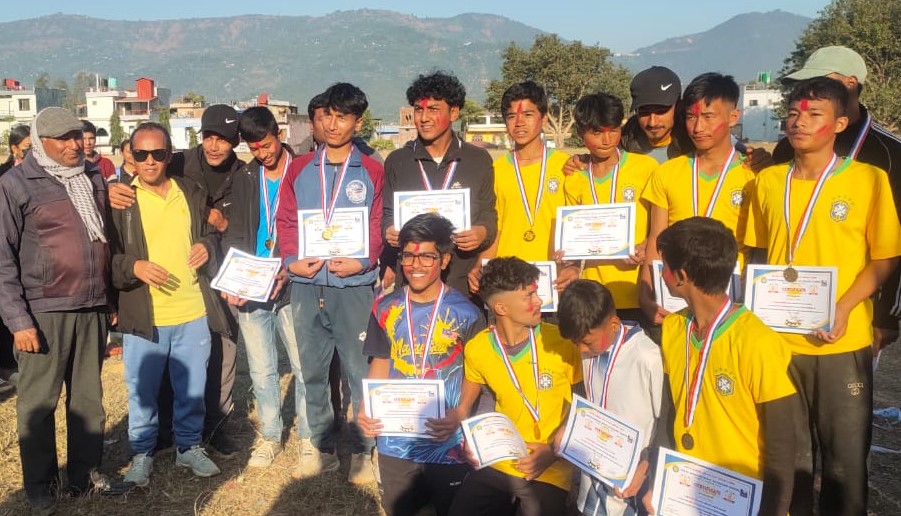 दोस्रो भ्याली कप क्रिकेट प्रतियोगिताको उपाधी बिष्णु माविलाई