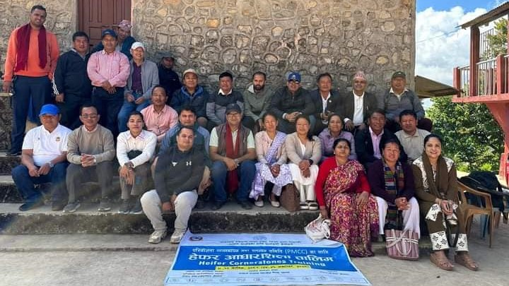 पूर्वखोलाको ढोलीमारामा हेफर आधारशिला तालिम सम्पन्न