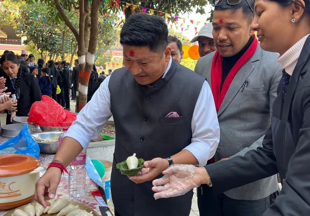 रामतुलसी नमुना मावि रामपुरमा खाना महोत्सव सम्पन्न