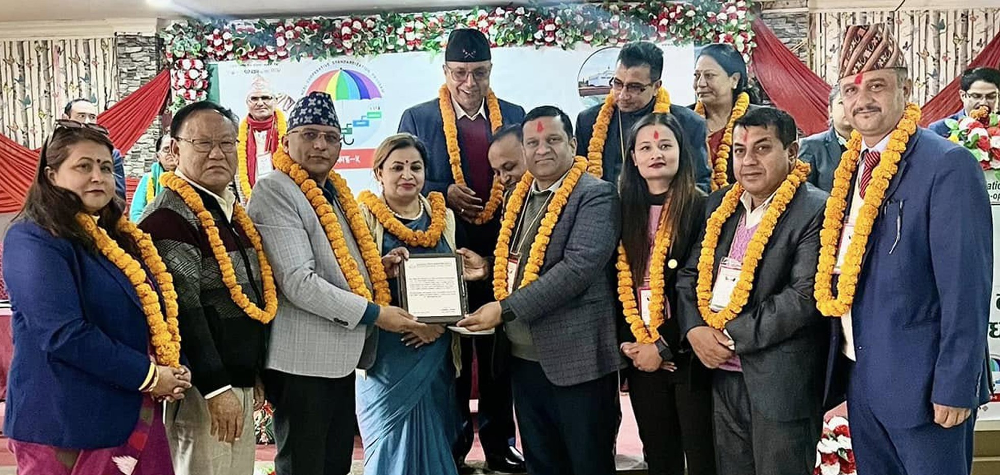 मदनपोखरा सहकारी लुम्बिनी प्रदेशकै उत्कृष्ट सहकारीको रुपमा सम्मानित