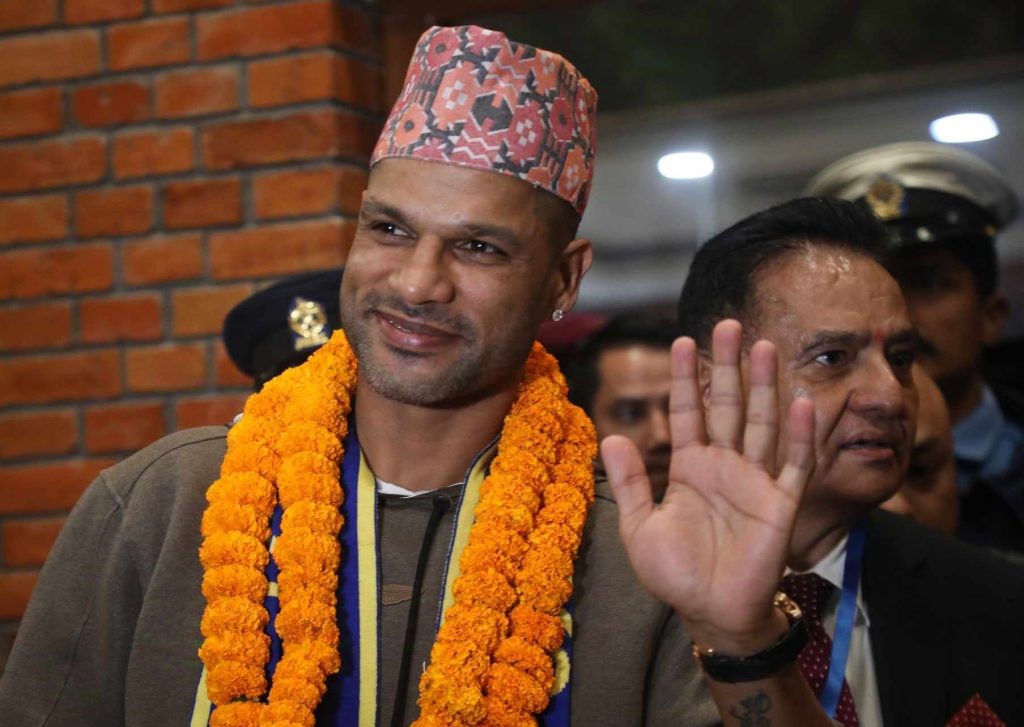 एभरेस्ट बेसक्याम्प अवलोकन पछि स्वदेश फर्किए शिखर धवन