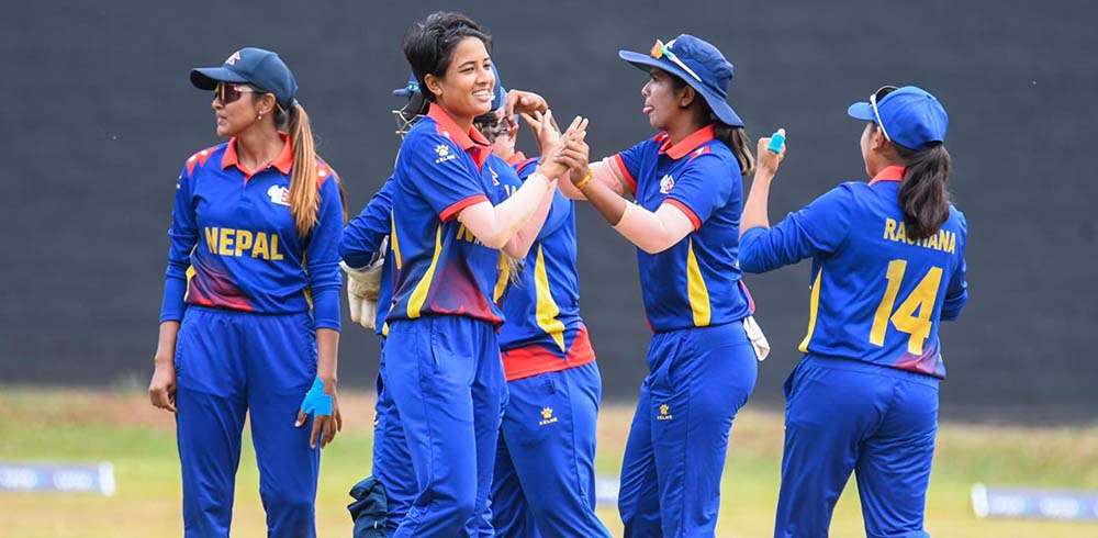 महिला टी-२० क्रिकेटको अन्तिम खेलमा हङकङविरुद्ध नेपाल विजयी