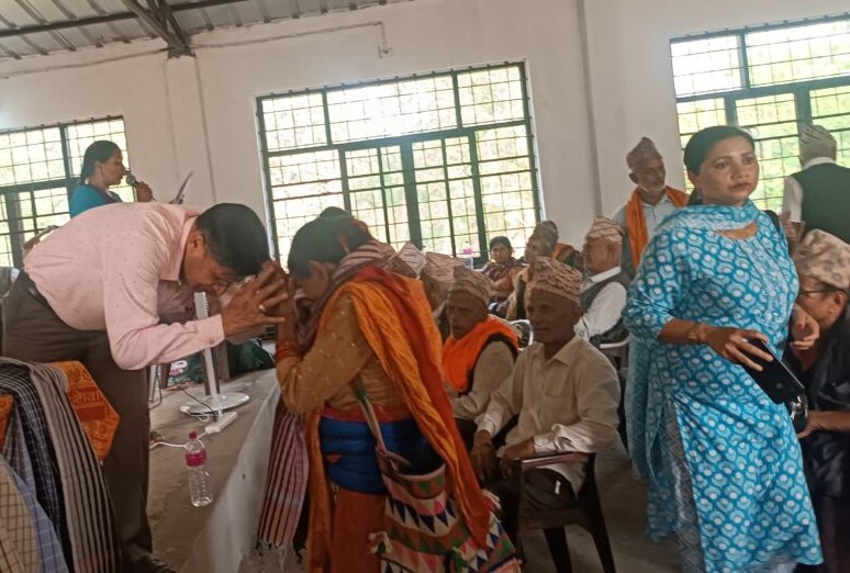 पाल्पा रामपुरमा जेष्ठ नागरिक सम्मान, कानुनी सचेतना तथा स्वास्थ्य परीक्षण कार्यक्रम