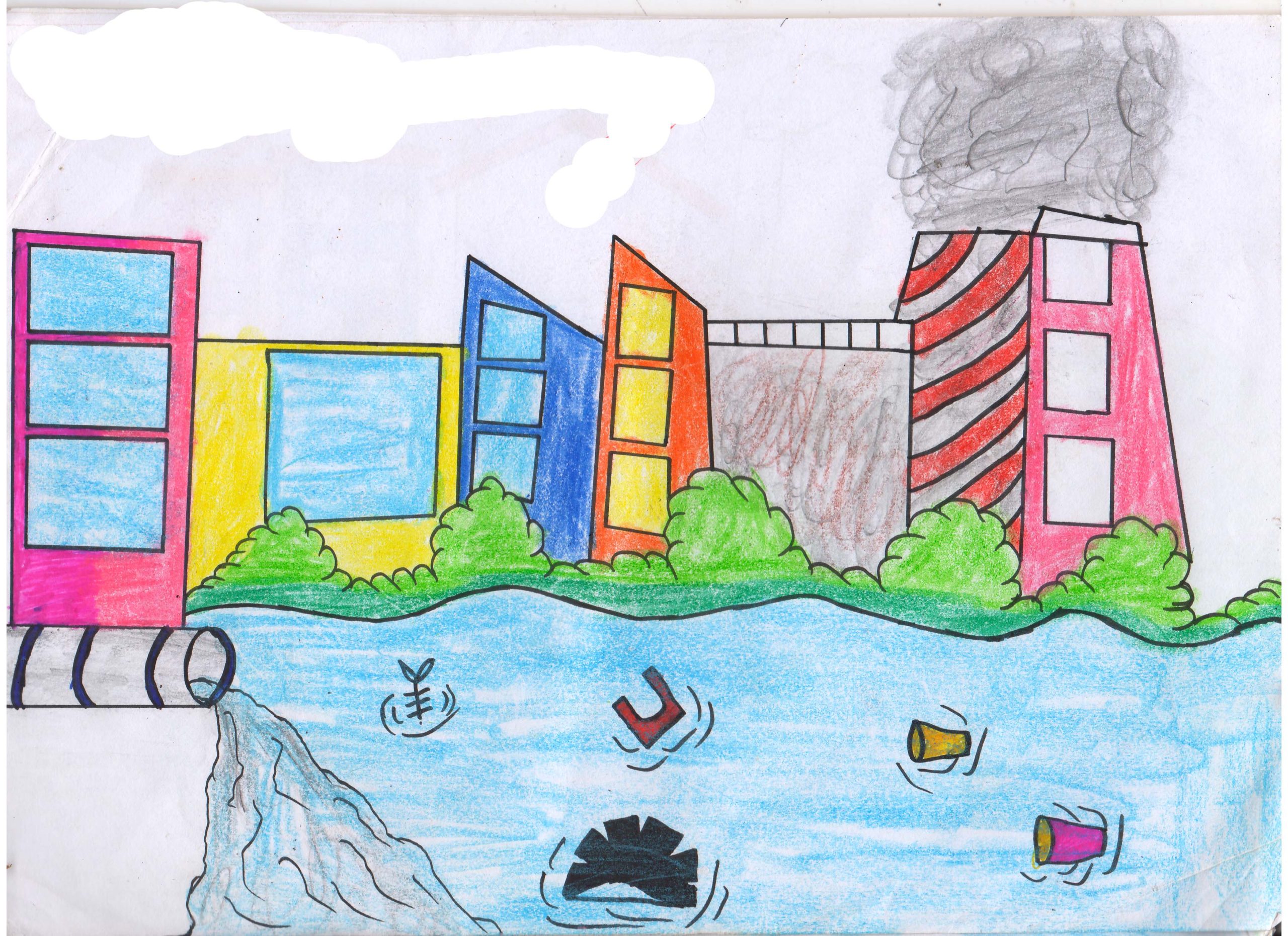 विद्यार्थी पाना अन्तर्गत सोनिया डम्बरपालको चित्रकला