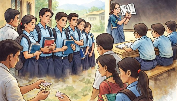 निःशुल्क शिक्षाको हक कागजमा मात्रै