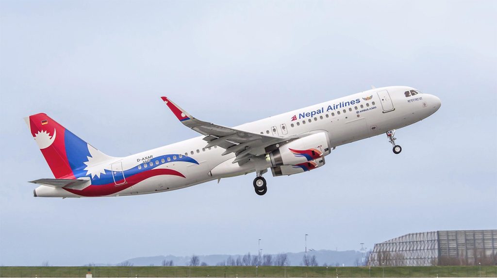 नेपाल एयरलाईन्सले अप्रिल ६ देखि मे २ सम्म दुबई र दमाममा नियमित उडान गर्ने