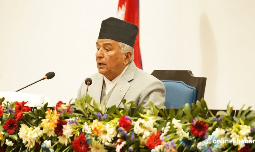 नयाँ वर्ष साझा राष्ट्रिय लक्ष्य बनाएर प्राप्तिका लागि सङ्कल्प गर्ने दिन – राष्ट्रपति