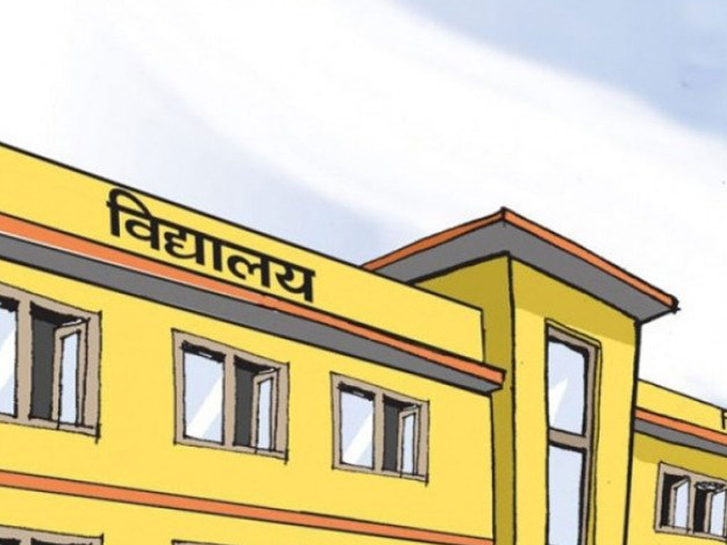 भोटेकोशी बाढी: अठार विद्यालयमा क्षति